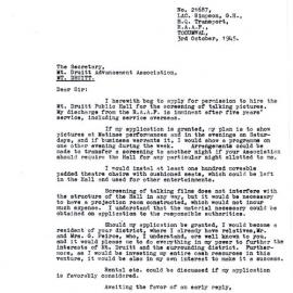 George Henry (Dick) Simpson. Correspondence from 1945-1969