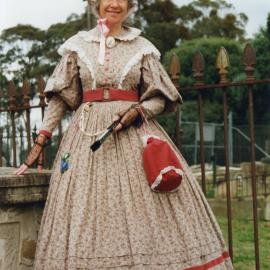 Lady in period costume