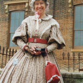Lady in period costume