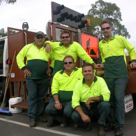 Outdoor Blacktown City Council staff