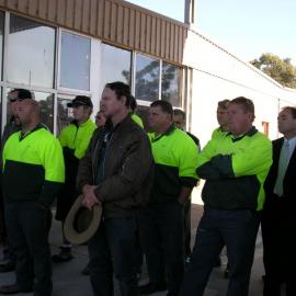 Tribute to memory of Jordan Overlunde, Rooty Hill depot