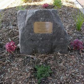Plaque in memory of Jordan Overlunde (Jordo)