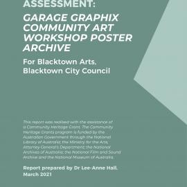 Significance Assessment: Garage Graphix Community Art Workshop Poster Archive, 2021