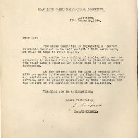 Blacktown Shire Patriotic Carnival Committee, 1943