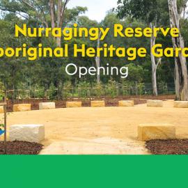  Aboriginal Heritage Garden Invitation, Nurragingy Reserve, 2019