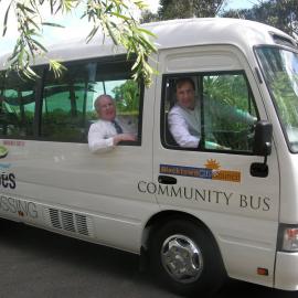 Ropes Crossing Community Bus launch, 2005