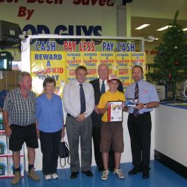 The Good Guys Good Kid Award winner, 2005