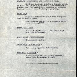 Blacktown Shire Council, Works Committee Inspection, 1942