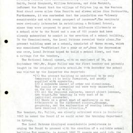 Colyton Public School history, c9177