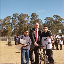 BMX track, Willmot - official opening, 2004
