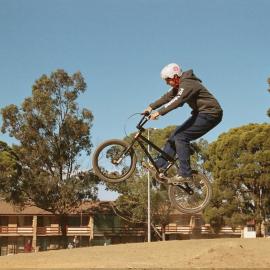 BMX track, Willmot - official opening, 2004