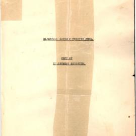 Blacktown Shire World War 2 Patriotic Fund, c1945