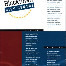 Blacktown City Centre Vision, 1995