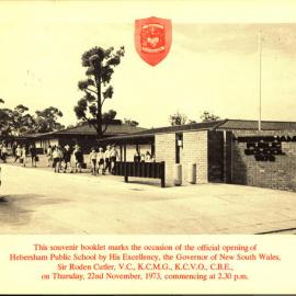 Hebersham Public School, Official Opening, 1973