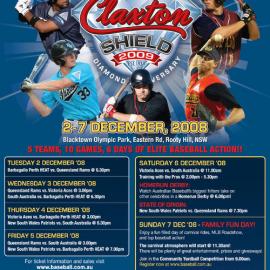 Diamond Anniversary Claxton Shield Showcase Round,  2009