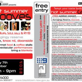 Hot Summer Grooves, 2008