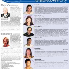 Nominees for Blacktown City Council Sports Awards, 2007
