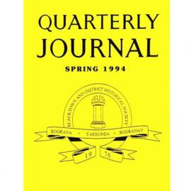 Quarterly Journal, Spring 1994 