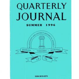 Quarterly Journal, Summer 1996