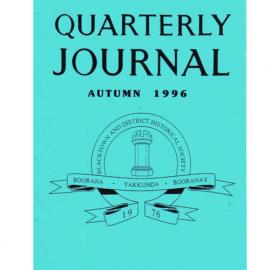 Quarterly Journal, Autumn 1996