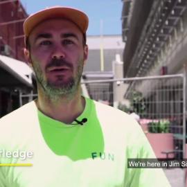 Mural Jim Simpson Lane, Blacktown, 2020