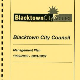 Blacktown City Council Management Plan, 1999/2000-2001/2002