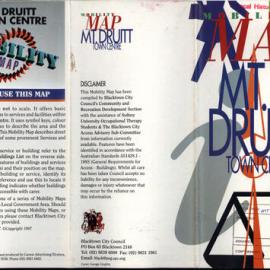 Mount Druitt Town Centre Mobility Map, 1997