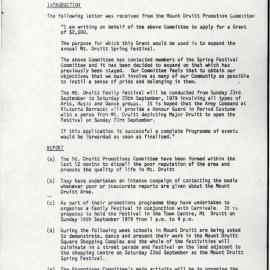 Mount Druitt Family Festival, 1979