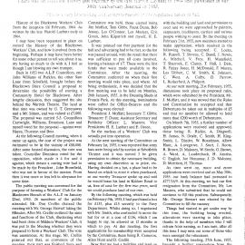 The History of the Blacktown Workers' Club, Harold Laybutt, 1964