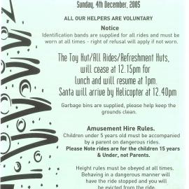 Blacktown Workers' Club Children's Christmas Party, 2005