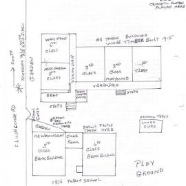 Sketch, Blacktown Public School, 1940s