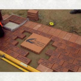 Bicentennial pavers at Lions Park, Riverstone
