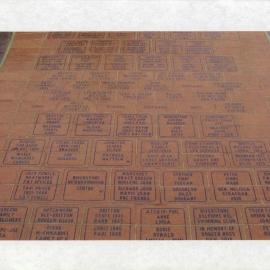 Bicentennial pavers at Lions Park, Riverstone