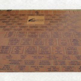 Bicentennial pavers at Lions Park, Riverstone