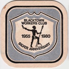 Blacktown Workers' Club, drink coaster