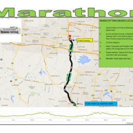 Westlink M7 Cities Marathon Map, date unknown