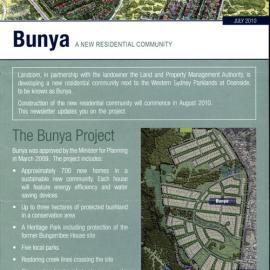 Bunya Project Doonside, 2010
