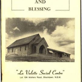 La Valette Social Centre Official Opening and Blessing, 1978