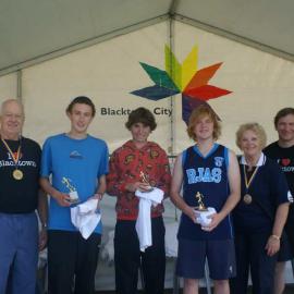 Fun Run trophy presentation, 2011