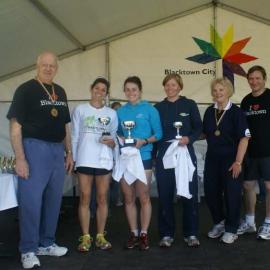Fun Run trophy presentation, 2011