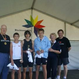 Fun Run trophy presentation, 2011