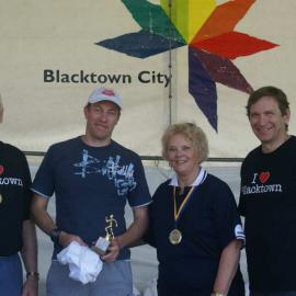 Fun Run trophy presentation, 2011