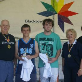 Fun Run trophy presentation, 2011