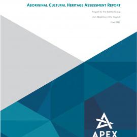 Aboriginal Cultural Heritage Assessment Report, 184-194 Guntawong Road, Rouse Hill, 2022