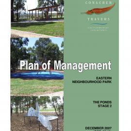 Plan of Management, Eastern Neighbourhood Park, The Ponds Stage 2, 2007