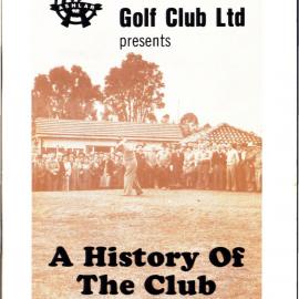 Ashlar Golf Club - History of the Club, c1985