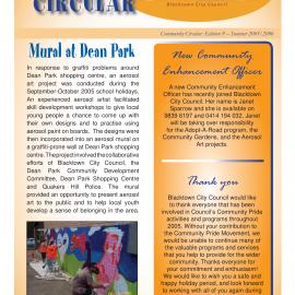 Community Circular, Community Pride Movement,  Summer, 2005/2006