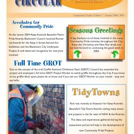 Community Circular, Community Pride Movement, Summer 2004 2005