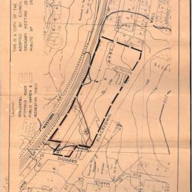 Proposed Subdivision of Land, Blacktown Road, Blacktown, c1963