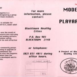 Model Playarea, c1993